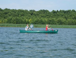 Paddeltour &uuml;ber den Wolziger See